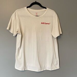 💜 Joe Fresh x Jillian Harris All Love Tshirt - medium
